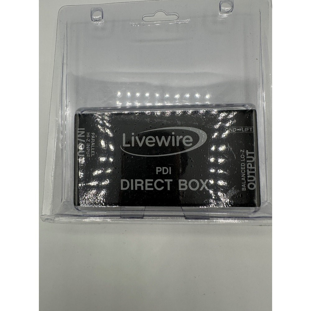 Livewire PDI Direct Box Passive Shielded Audio Interface - Picture 5 of 5